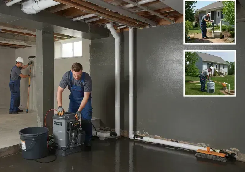 Basement Waterproofing and Flood Prevention process in Royalton, IL